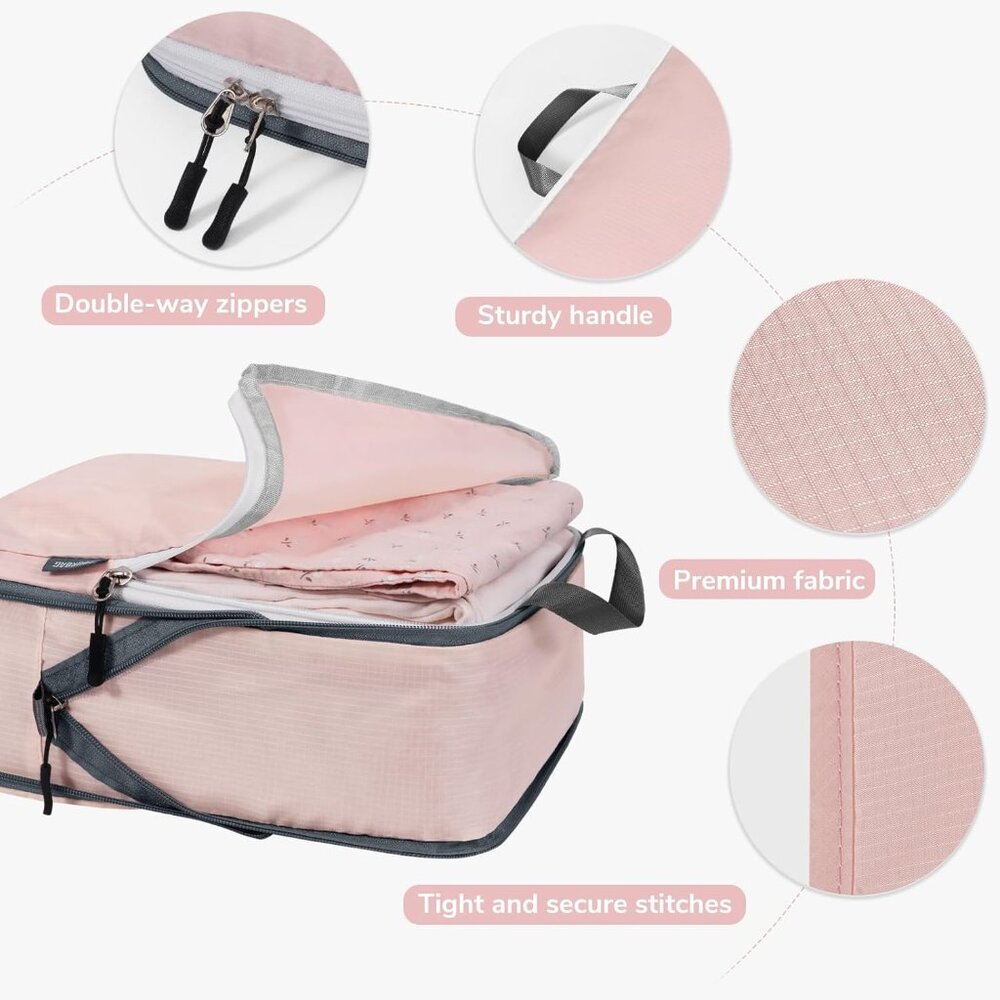 Compression Packing Cubes, 7 Set Packing Cubes Fo… - image 4